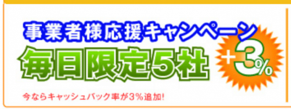 アルパコクレジットはキャンペーン1
